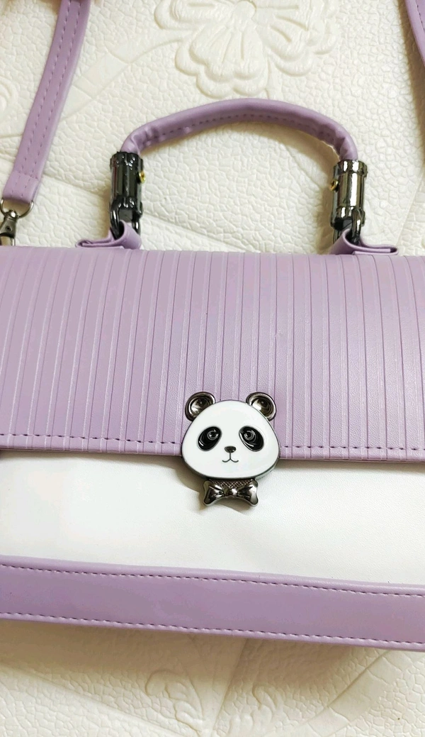 Cutest Lilac Panda 🐼 Sling Bag