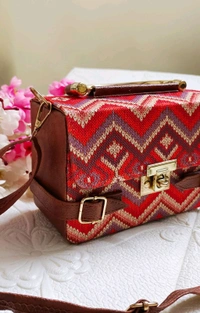 Stylish Jacquard Sling Bag 