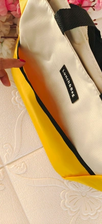 Eco friendly Reusable Large Capacity Thermal Bag - White