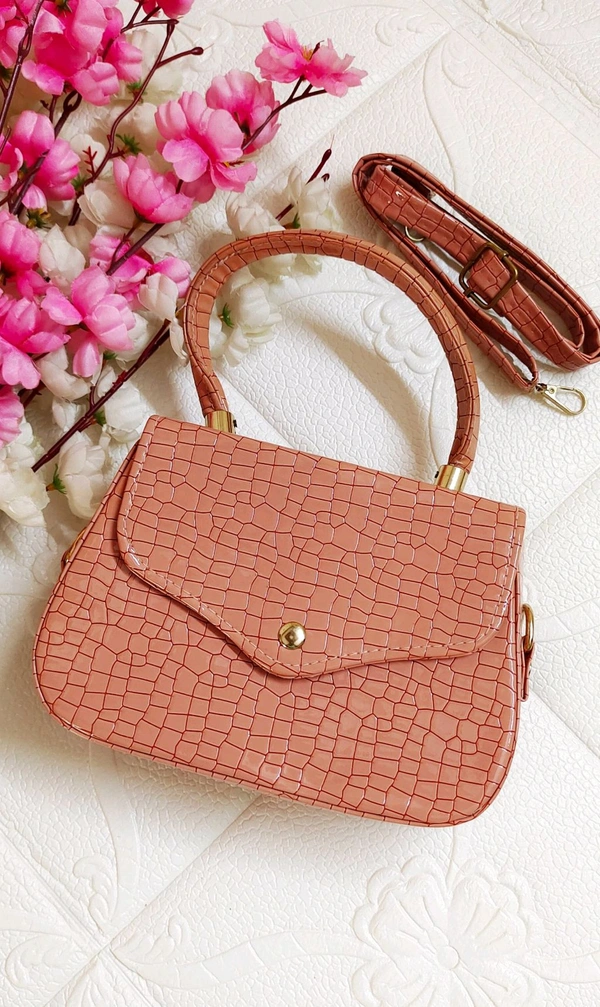 Stylish Croco Pattern Sling Bag