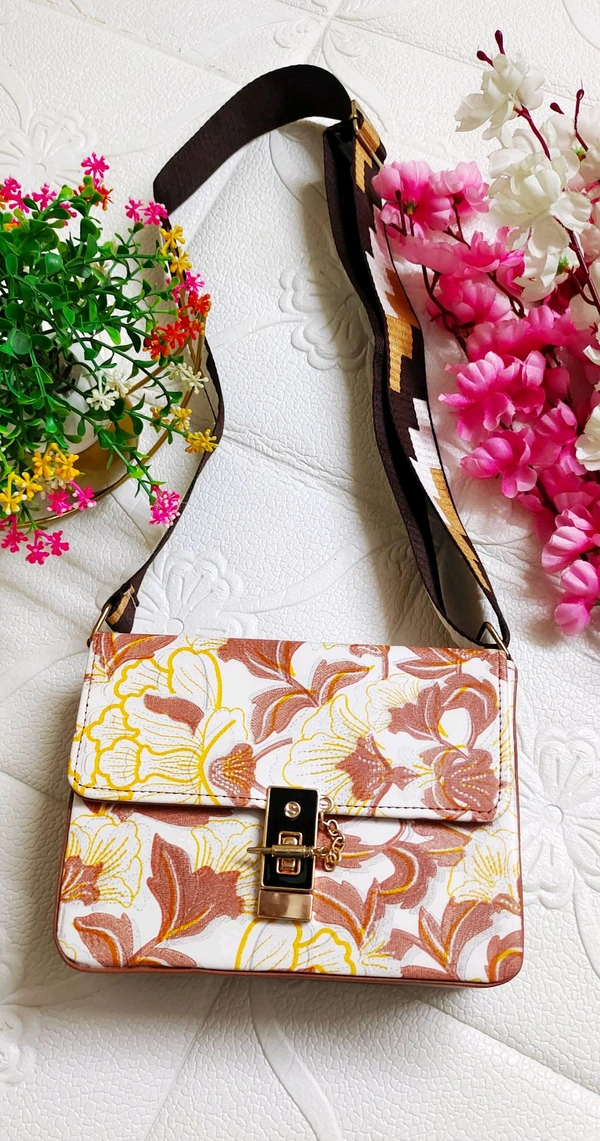 Stylish Floral Sling Bag 