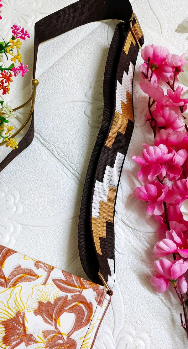 Stylish Floral Sling Bag 