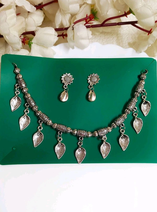 Beautiful German Silver Choker Set 2