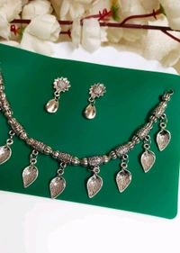 Beautiful German Silver Choker Set 2