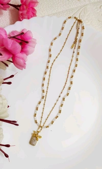 Stunning Tarnish Free Double Layer Neckpiece 