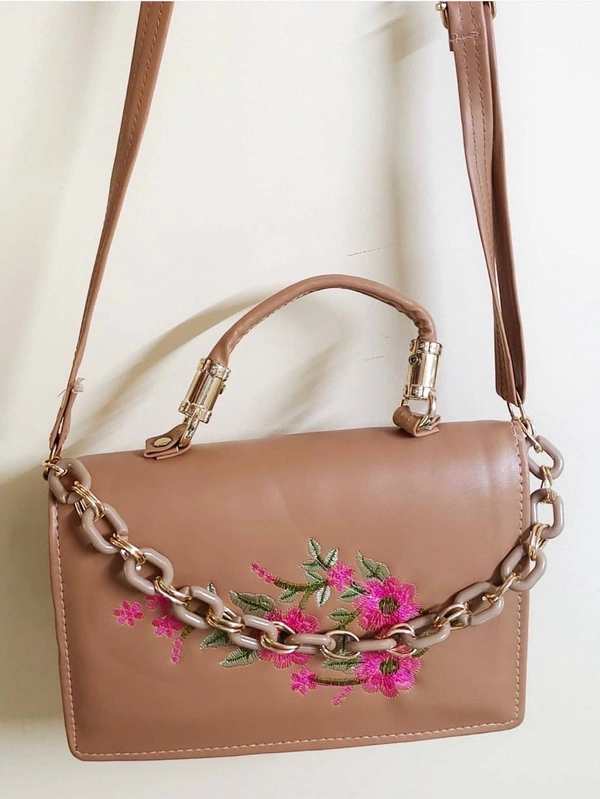 Stylish Embroidered Sling Bag