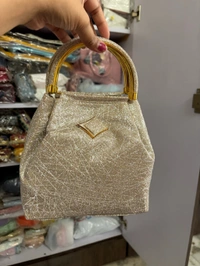 5 Magnetic Festive  Party Sling Bag - Rose gold