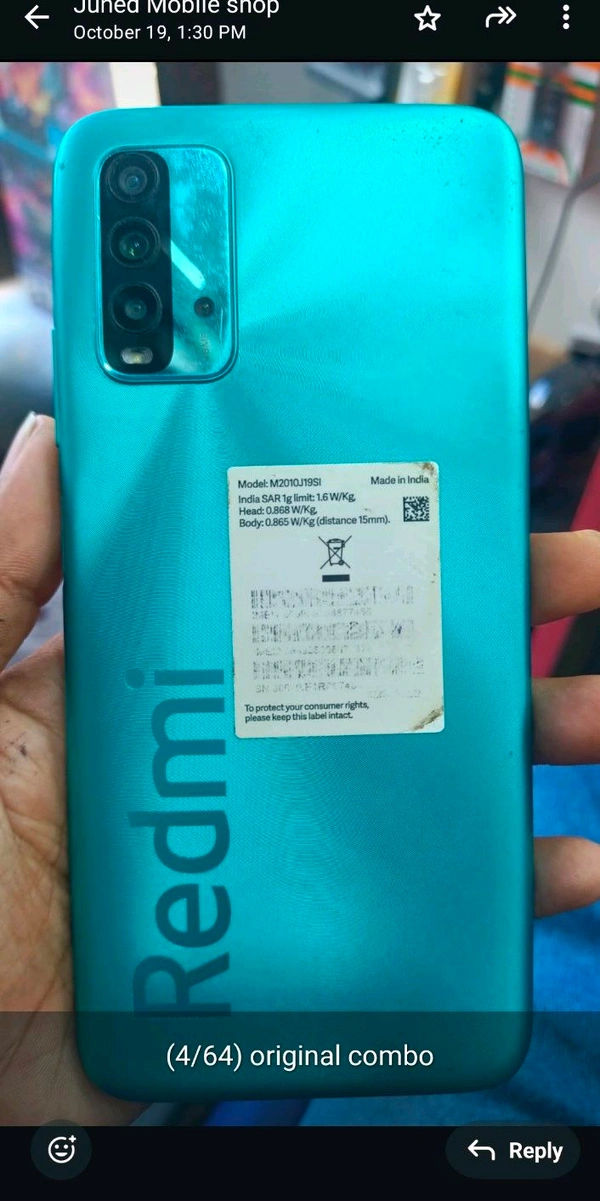 Readmi 9 Power  4gb Ram 64 Gb Memory  - Blue, 6inch
