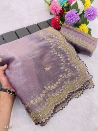 Catalog Name: *Fancy Saree*

M B C PRESENTS

Beautiful Collection With Amazing Colours

L F - 768

Col - 3

Saree :- Pure soft zimmy choo Chiffon silk sarees with amazing 3MM sequence work

Blouse:- Paired WITH ZIMMI CHOO CHIFFON SILK ALL OVER WORK 

Saree cut - 5.50
Blouse - .90 cmts

Brand Name: *Angel fashion *

_*Free Shipping! COD Available!  - Free
