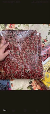 Catalog Name: *3 Pieces Cotton Suit*

pure cotton 3 pieces suit .
kurta pant duppata  fabric use 60*60 pure cotton.
jaipur block print ..
duppta length 2.30 meters 
sizes available M to 3Xl 
wash care normal wash

Brand Name: *Tales Of Threads*

_*Free Shipping! COD Available! Returns Available!*_
Extra ₹40charge for cash on delivery (COD) ord - Xxxl