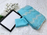 Catalog Name: *Heavy Chifon Georgette Fabric With All Over Sequence Work And Pari Designer Lace Border*

*SAREES FABRIC*:-Heavy Chifon Georgette fabric with all over sequence work and pari  designer lace border*

*Blouse*:-Running blouse

Length:-5.50 MTR sarees and 0.80 mtrblouse*

*Design your Desire*

Brand Name: *Lilu Ethnics*

 - Free