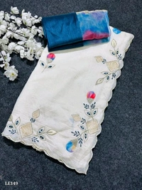 Catalog Name: *Beautiful Designer Saree*

*NEW LAUNCH*
*SAREES* :-Soft silk fabric with beautiful multi  cut Dana,moti and diamonds organza digital flower butta with gota designer Saree’s and beautiful arco cut border

*Blouse*:- Mono banglory dyed fabric with orgenza printed

Length:-5.50MTR sarees and 0.80 blouse

No of colour:-1

*Design your Desire

Brand Name: *Lilu Ethnics*

 - Free