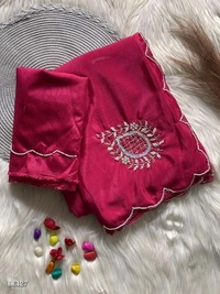 Catalog Name: *Designer Heavy Chinon Saree*

*New Arrival*

*Lovely colour combination  Chinon  with Moti & braso beautifully hand work Butta Designer saree with Moti & Cut work border...✨*

Fabric:- Chinon  silks..

Blouse:- *Mono Banglori Silk Saree Matching With Cutwork Border *
*🌺Beautiful colours available

*So beautiful saree 😍*
*Just looking - Free
