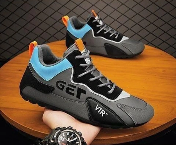 Men's Dailywear Sports Shoes - 10, Gray