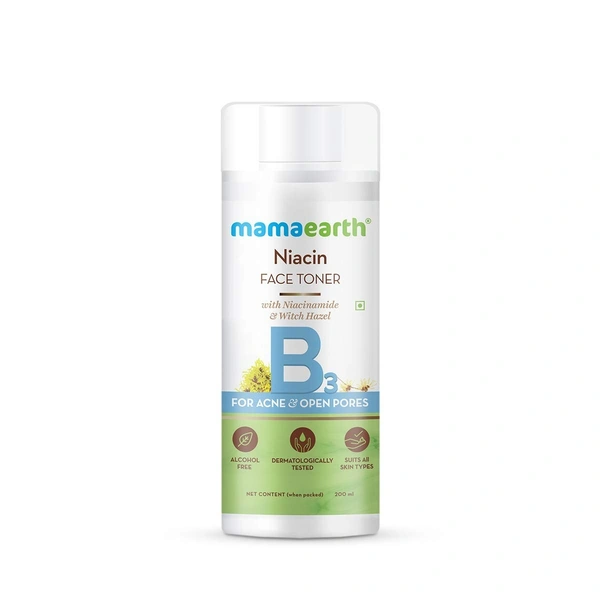Mamaearth Natural Niacin Face Toner - Anti-Acne & Pore Minimizing