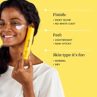 Foxtale FoxTale Niacinamide Dewy Sunscreen For All Skin Type Spf 70 Pa++++ | No White Cast | Non Greasy | Anti-Tan Formula | For Spot Depigmentation | Men & Women | 50 Ml - INDIA