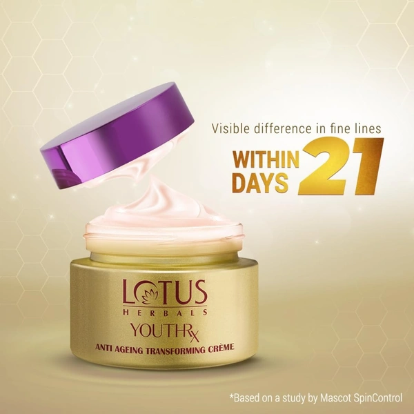 Lotus Herbals YouthRx Anti Ageing Nourishing Night Cream for women - 30g