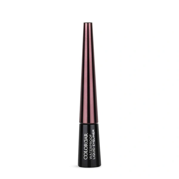 Colorbar Waterproof Liquid Eyeliner Finish - Black, 2.5ml - Sep'2026