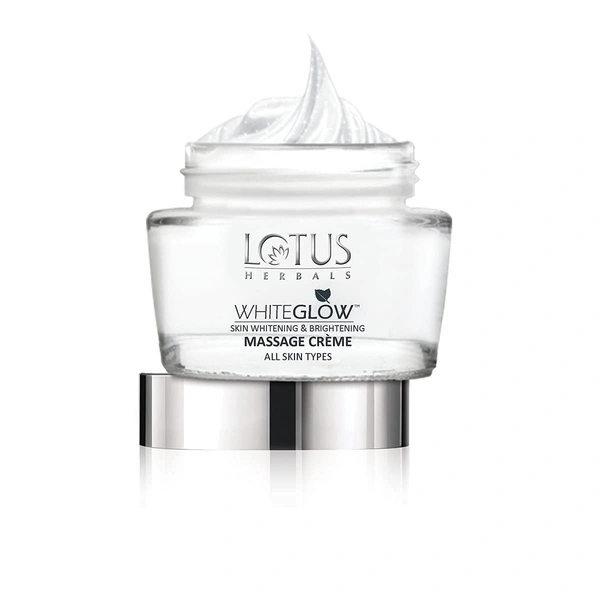 Lotus Herbals Whiteglow Skin Whitening And Brightening Massage Creme, 60gLotus Herbals Whiteglow Skin Whitening And Brightening Massage Creme, 60g