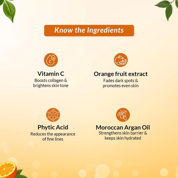Fixderma Vitamin C Face Cleanser with Ascorbic Acid | facewash woman | Face Wash & Face Cleanser | Face Wash for Oily Skin (All Type Skin) | Face Wash for Women & Men - 75g