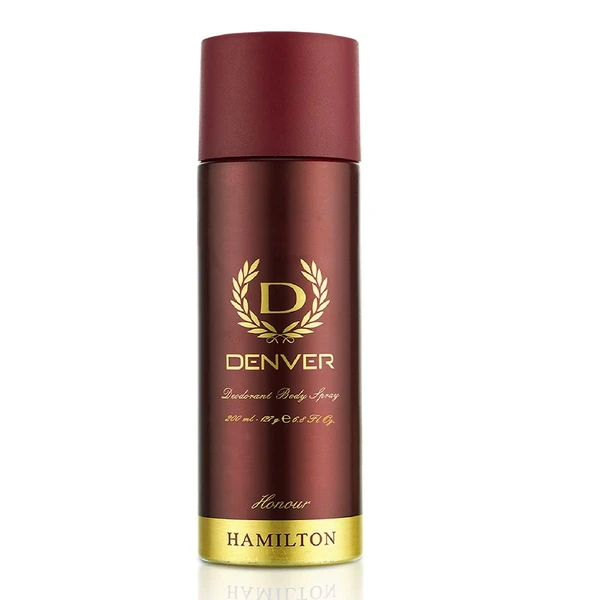 DENVER Honour Deodorant For Men - 165ML | Long Lasting Body Deo Spray for Men