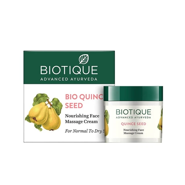 Biotique Quince Seed Anti Aging Face Massage Cream For Normal To Dry Skin, 50gm 