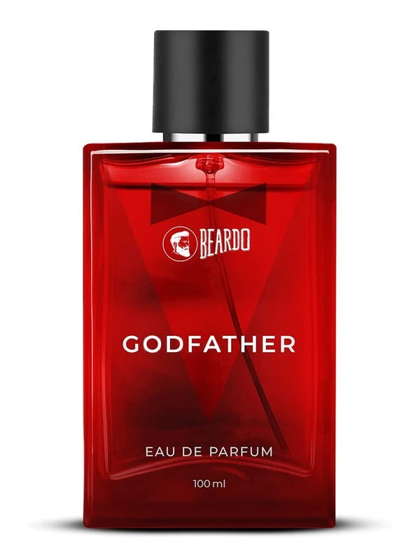 Beardo Godfather Perfume for Men, 100ml | Aromatic, Spicy Perfume for Men Long Lasting Perfume for Date night fragrance | Body Spray for Men | Ideal gift for men 