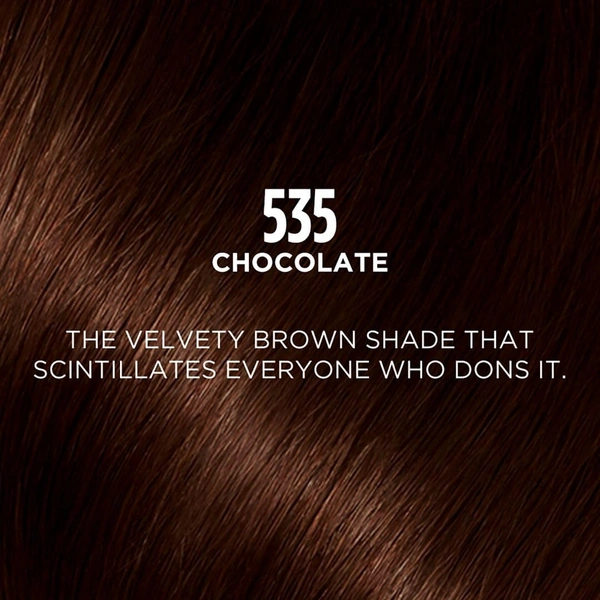 L'oreal Paris L'Oreal Paris Casting Creme Gloss Hair Color , 87.5g+72ml-Chocolate 535