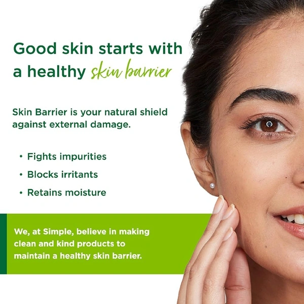Simple Kind To Skin Moisturising Facial Wash 100 ml | 100% Soap-Free Facewash | For normal to dry skin - MARCH'2026, INDIA