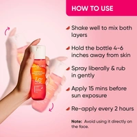Dot & Key DOT & KEY Watermelon Cooling Sunscreen Body Spray Spf 40 Pa+++ For All Skin Types - 110Ml|Sun Protection Lotion|Broad Spectrum Uv Protection|Alcohol Free|Non Greasy & Non Sticky|For Women & Men