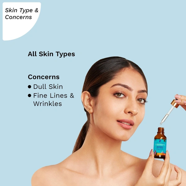 PILGRIM Korean 5% Vitamin C Face Serum (Oil Based) for glowing skin with Hyaluronic acid | Vitamin c serum for radiant skin | Women & Men | Korean Skin Care | Vegan & Cruelty-free | 30ml 