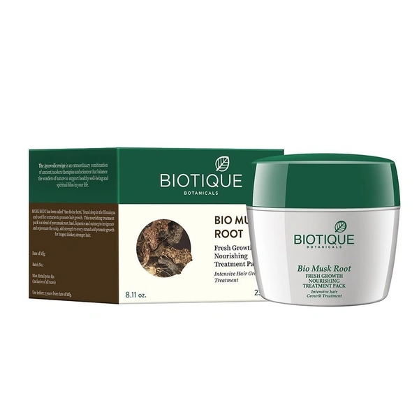 Biotique Fresh Growth Nourishing Treatment Pack - Bio Musk Root, 230g