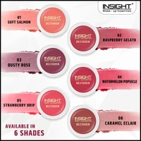 Insight Cosmetics Creme Blusher, Face Makeup, 3.5 gm - Dusty Rose