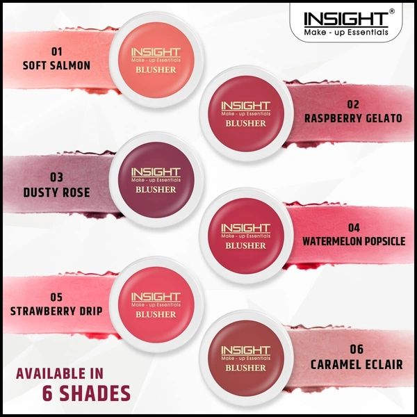 Insight Cosmetics Creme Blusher, Face Makeup, 3.5 gm - Dusty Rose