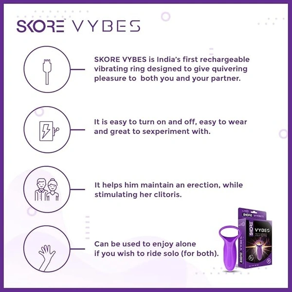 Skore Vybes For Him And Her (Rechargeable) - china