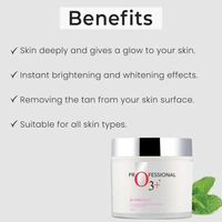 O3+ D-TAN Pack for Instant Tan Removal & Sun Damage Protection Infused with Mint and Eucalyptus Oil Ideal for All Skin Types - 300g