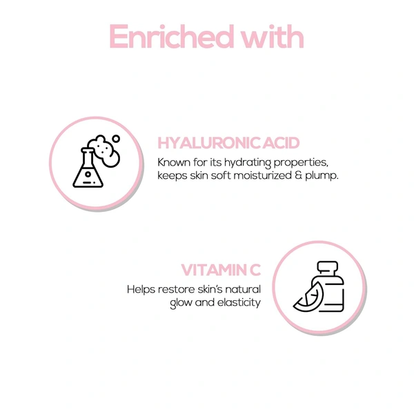 RENEE Glowscreen Spf 50 Sunscreen Spray - 50ml, Pa++++ for Uva & Uvb Protection, Enriched With Hyaluronic Acid & Vitamin C| Lightweight, Non Greasy, Quick Absorbing With No White Cast - Jan'2026