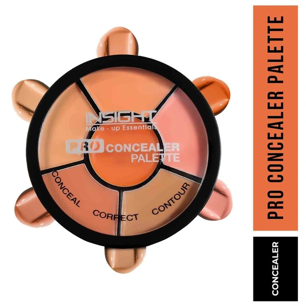 Insight Cosmetics Pro Concealer Palette-Concealer|Conceal |Correct |Contour |WaterProof |Crease Resistance |Long Lasting |Oil Control (CR105-Concealer)