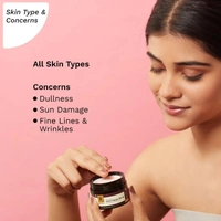 PILGRIM French Red Vine Face Cream with SPF 30 Sunscreen, Rosehip Oil & Vit C For Anti Ageing, Sun Protection PA+++, Daily Use, Dry, Oily, Combination Skin, Men & Women, 50g 