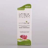 Lotus Herbals White Glow Intensive Skin Serum+ Moisturiser, 30ml
