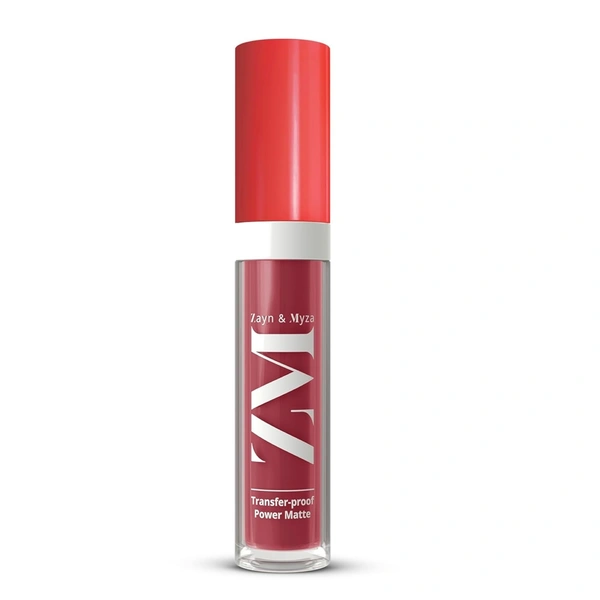 ZM Zayn & Myza Transfer-Proof Power Matte Finish, Liquid Lip Colour, 6 ml - 10 Blush Nude