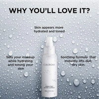 Colorbar Stay The Day Finishing Mist, 100 ml | Hydrates and tones skin | Soothing formula that instantly lifts dull, dry skin