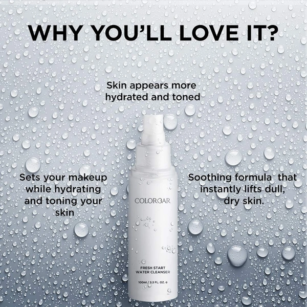 Colorbar Stay The Day Finishing Mist, 100 ml | Hydrates and tones skin | Soothing formula that instantly lifts dull, dry skin