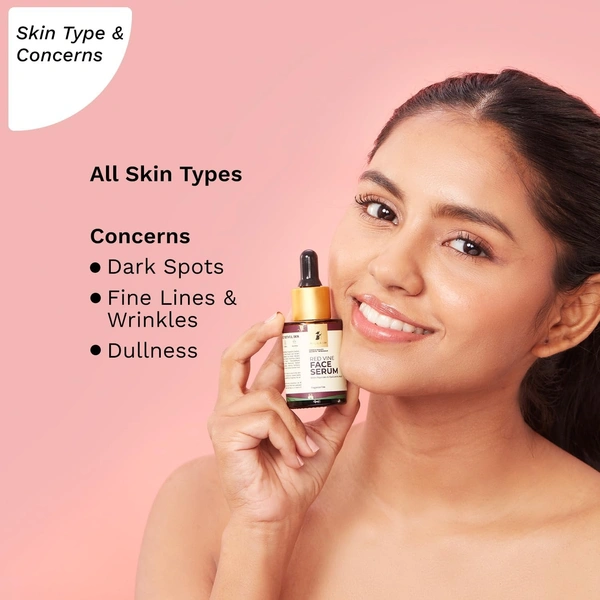 PILGRIM French Red Vine & Hyaluronic acid serum with peptides | Red vine serum for face | Hyaluronic acid serum for face | For women & men | All skin types | 30 ml 