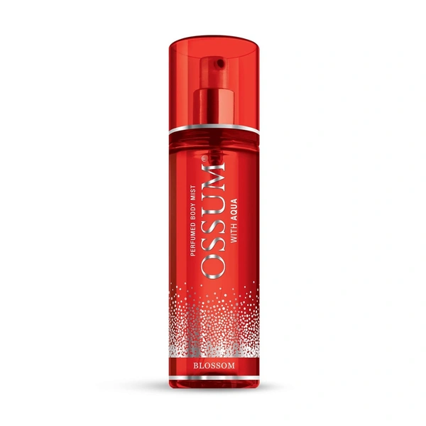 Ossum Blossom, Perfume Body Mist With Aqua, Long-Lasting Freshness Spray For Women, 115Ml