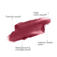 ZM Zayn & Myza Transfer-Proof Power Matte Finish, Liquid Lip Colour, 6 ml - 12 Merry Mauve