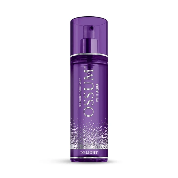 Ossum Delight, Perfume Body Mist With Aqua, Long-Lasting Freshness Spray For Women, 115Ml