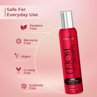 Urban Yog MakeMeeBold Dry Shampoo for Women by Urban Yog | Benzene-Free | 100% Natural Starch | Instant Hair Refresh | | Absorbs Oil and Dirt | Hair Volumizer | Safe For Daily Use | For All Hair Types - 200 ml - Mar'2026