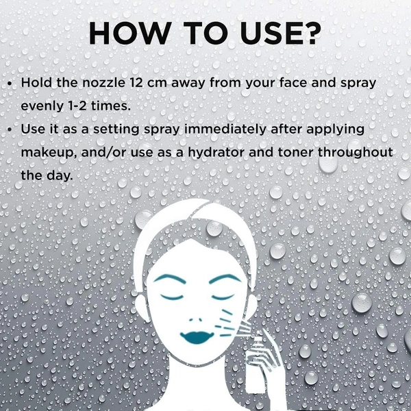 Colorbar Stay The Day Finishing Mist, 100 ml | Hydrates and tones skin | Soothing formula that instantly lifts dull, dry skin