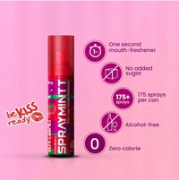 Spraymintt Mouth Freshener | 175+ sprays of instant long lasting with Zero Calories Freshness | Brezeberry flavour | 15g